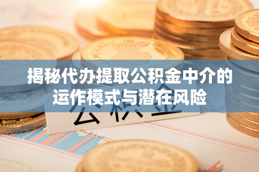 商丘揭秘代办提取公积金中介的运作模式与潜在风险