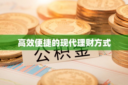 商丘高效便捷的现代理财方式