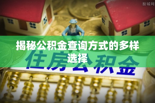 商丘揭秘公积金查询方式的多样选择